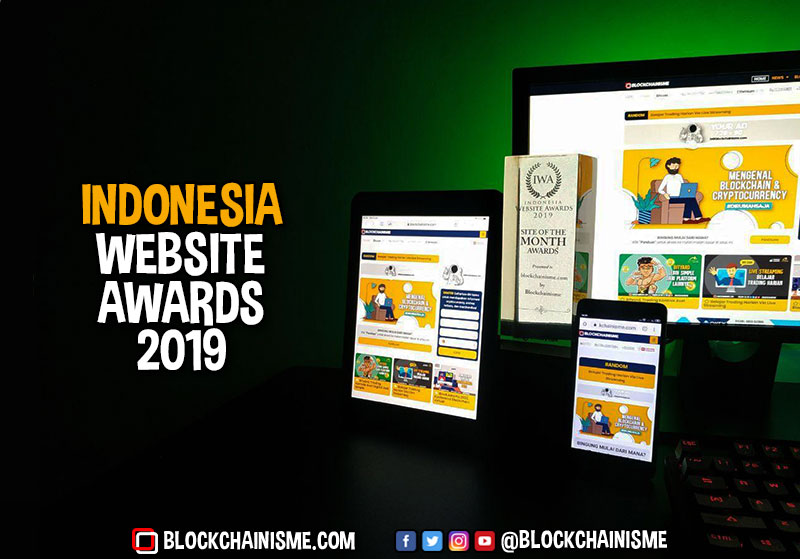 Blockchainisme Menang Indonesia Website Award 2019